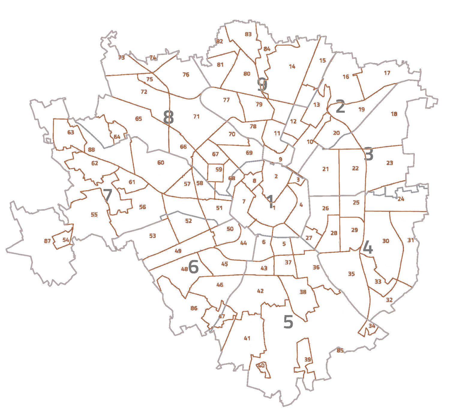 Mappa di Milano con i nove luoghi del film di «Rocco e i suoi fratelli»; è attivo il punto di via Birago (Acquabella)
